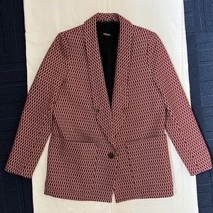Rachel Comey Diamond Jacquard Loveless Blazer